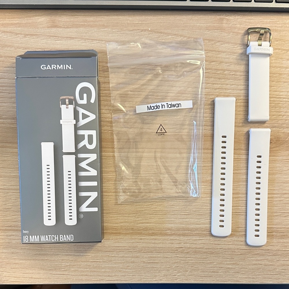 Garmin Ivory Quick Release 18mm Watch Band